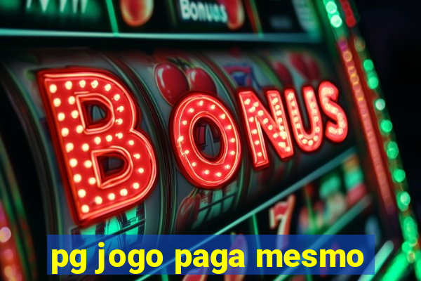 pg jogo paga mesmo