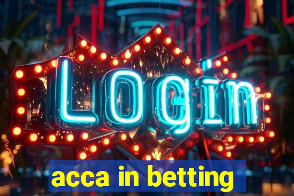 acca in betting