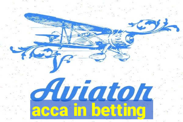 acca in betting