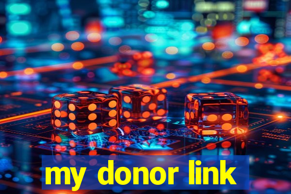 my donor link