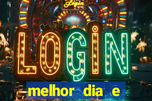 melhor dia e horario para jogar fortune tiger