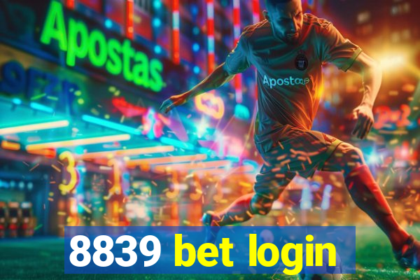 8839 bet login