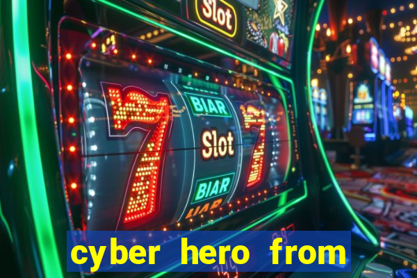 cyber hero from the metaverse