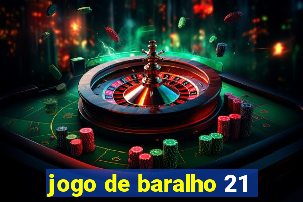 jogo de baralho 21