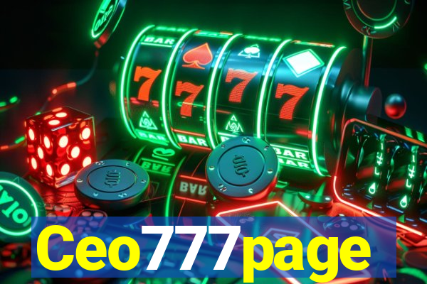 Ceo777page