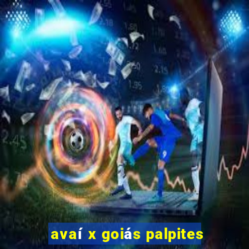 avaí x goiás palpites