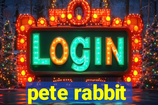 pete rabbit