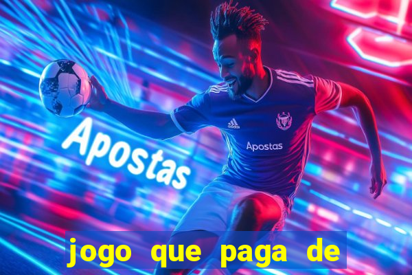 jogo que paga de verdade no pix