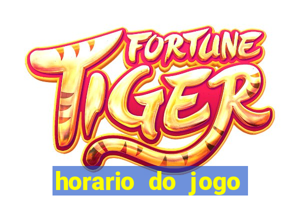 horario do jogo fortune tiger