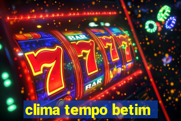 clima tempo betim