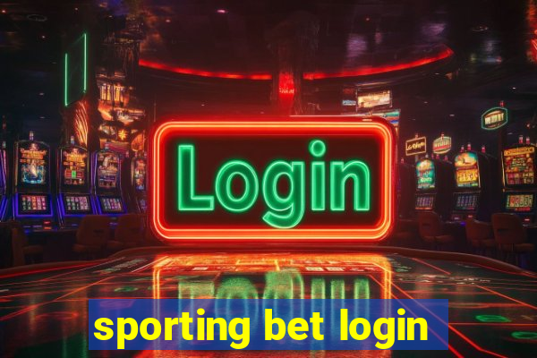 sporting bet login