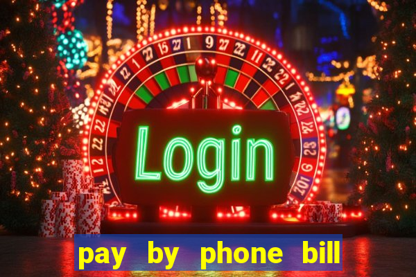 pay by phone bill bingo uk