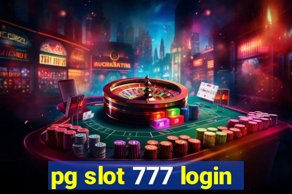 pg slot 777 login