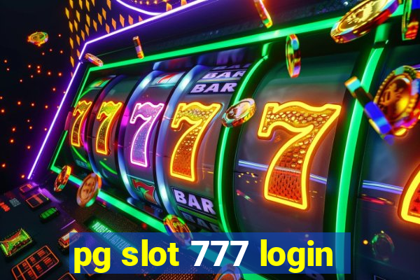 pg slot 777 login