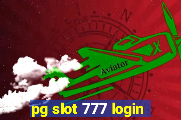 pg slot 777 login