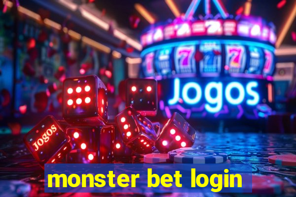 monster bet login