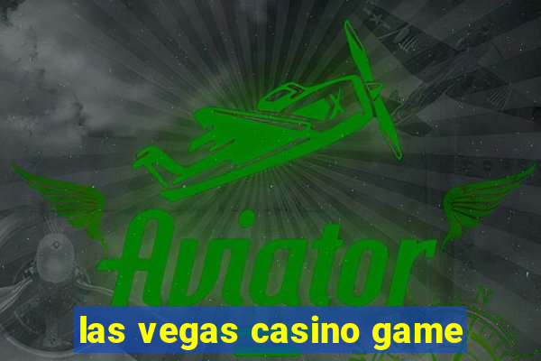 las vegas casino game