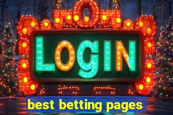 best betting pages