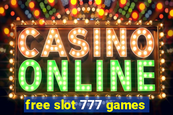 free slot 777 games