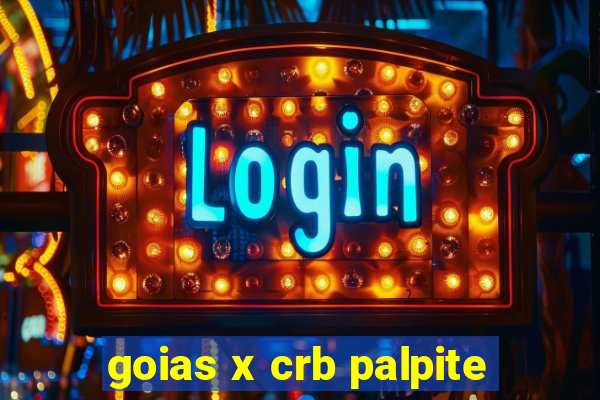 goias x crb palpite