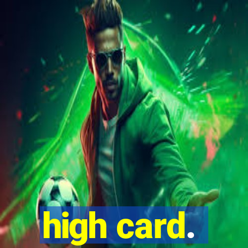 high card.