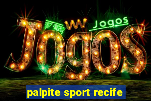 palpite sport recife