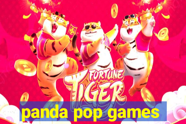 panda pop games