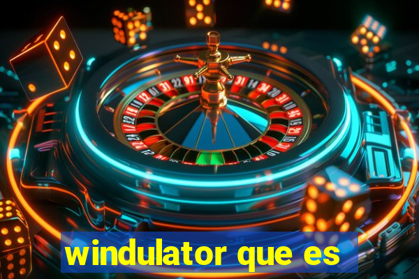 windulator que es