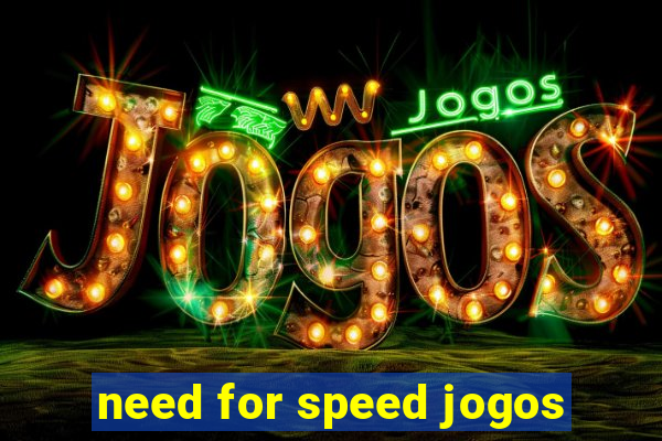 need for speed jogos