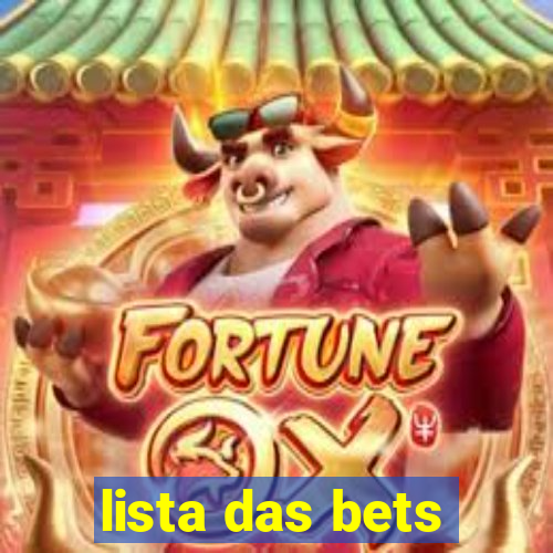 lista das bets