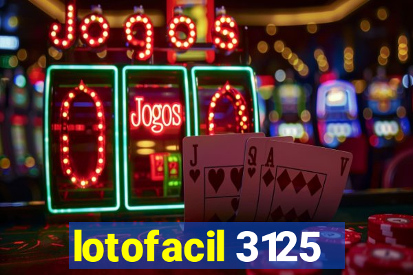 lotofacil 3125