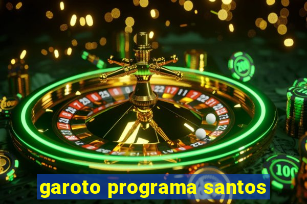 garoto programa santos