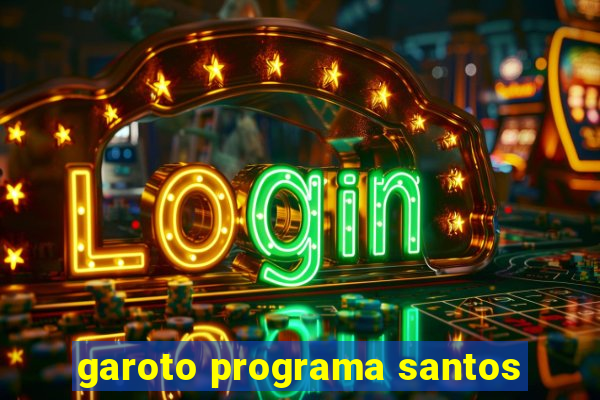 garoto programa santos