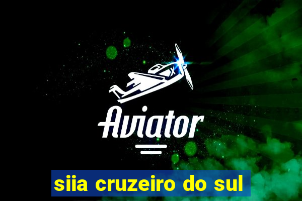 siia cruzeiro do sul