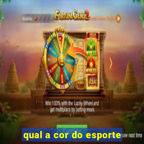 qual a cor do esporte