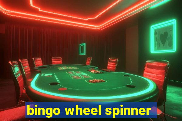 bingo wheel spinner