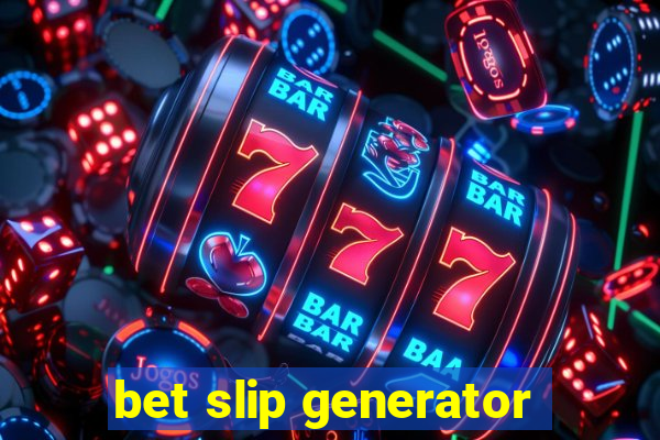 bet slip generator