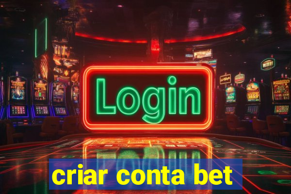 criar conta bet