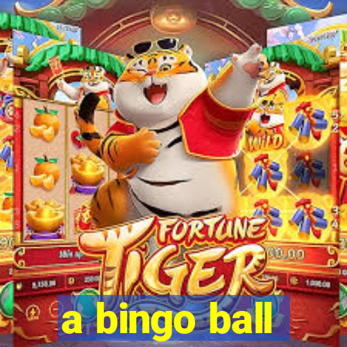 a bingo ball