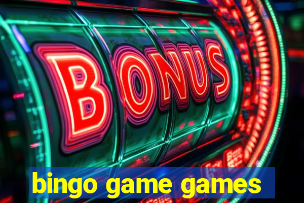 bingo game games