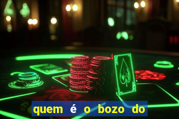 quem é o bozo do filme bingo