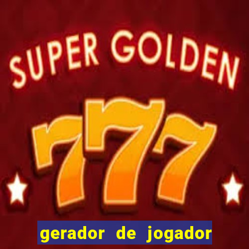 gerador de jogador de futebol