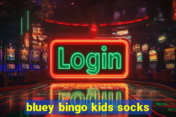 bluey bingo kids socks