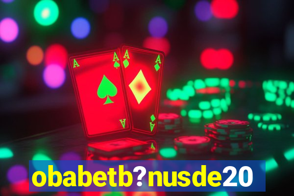 obabetb?nusde20