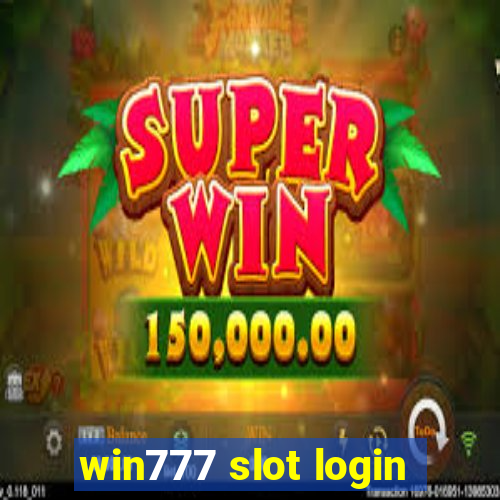 win777 slot login