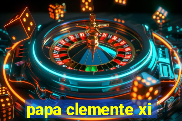 papa clemente xi