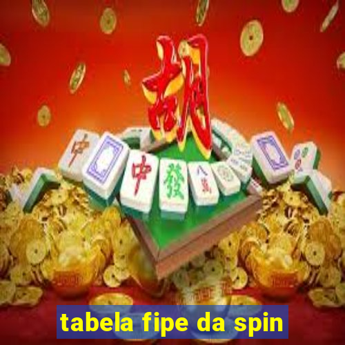 tabela fipe da spin