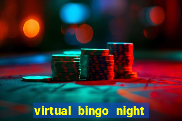 virtual bingo night with friends