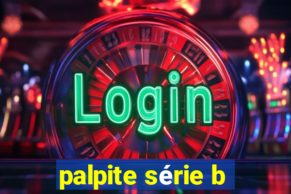 palpite série b