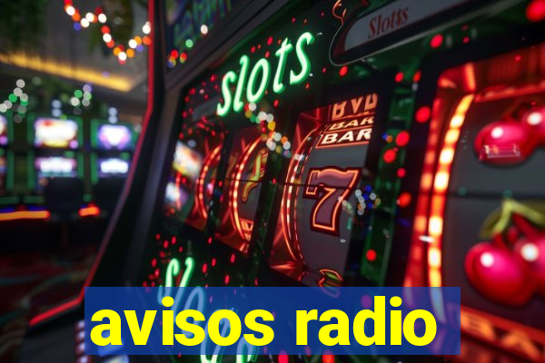 avisos radio